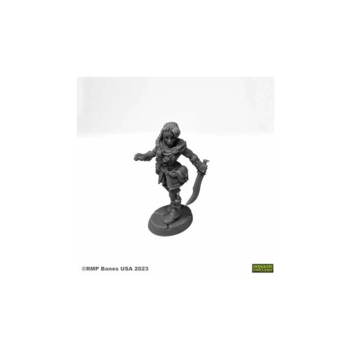 Emrul Gozgul, Half-Orc Rogue - Unpainted Miniatures