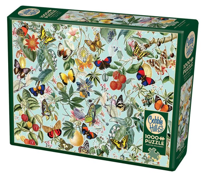 Fruit and Flutterbies - 1000 stukken puzzel