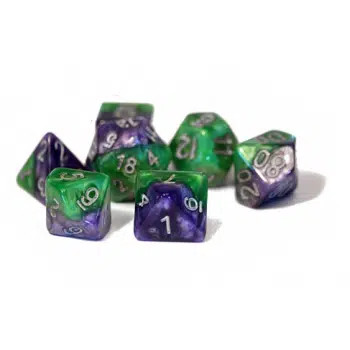 Halfsies Dice - Joker (7 Dice Polyhedral Set)