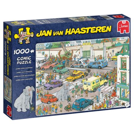 Jumbo gaat Winkelen - Jan van Haasteren - 1000 stukken puzzel