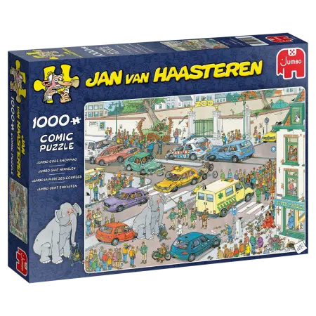 Jumbo gaat Winkelen - Jan van Haasteren - 1000 stukken puzzel