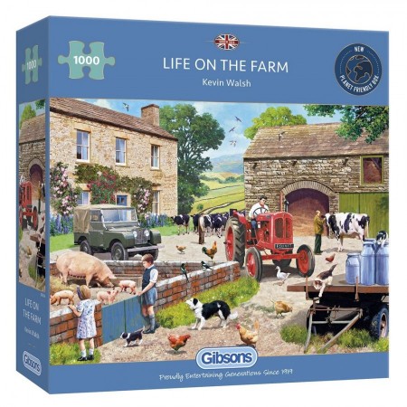 Life on the Farm - 1000 stukken puzzel