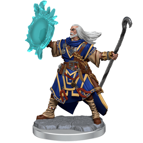 Male Human Wizard - Pathfinder Battles Legendary Cuts