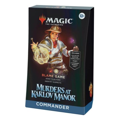 PRE-ORDER Blame Game Commander Deck - Murders at Karlov Manor
