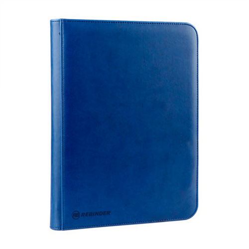 PRE-ORDER Blue - Zipped 9-Pocket Toploader Binder