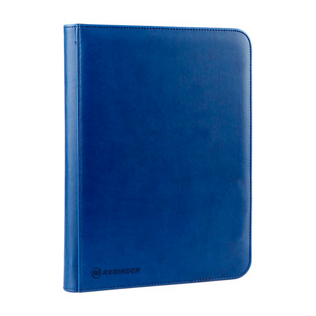 PRE-ORDER Blue - Zipped 9-Pocket Toploader Binder