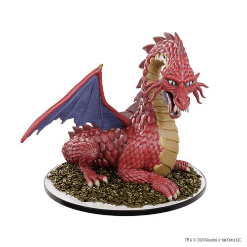 PRE-ORDER Classic Red Dragon - 50th Anniversary Painted Miniature