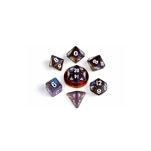 Stardust Galaxy - Mini Dice set - 7 stuks