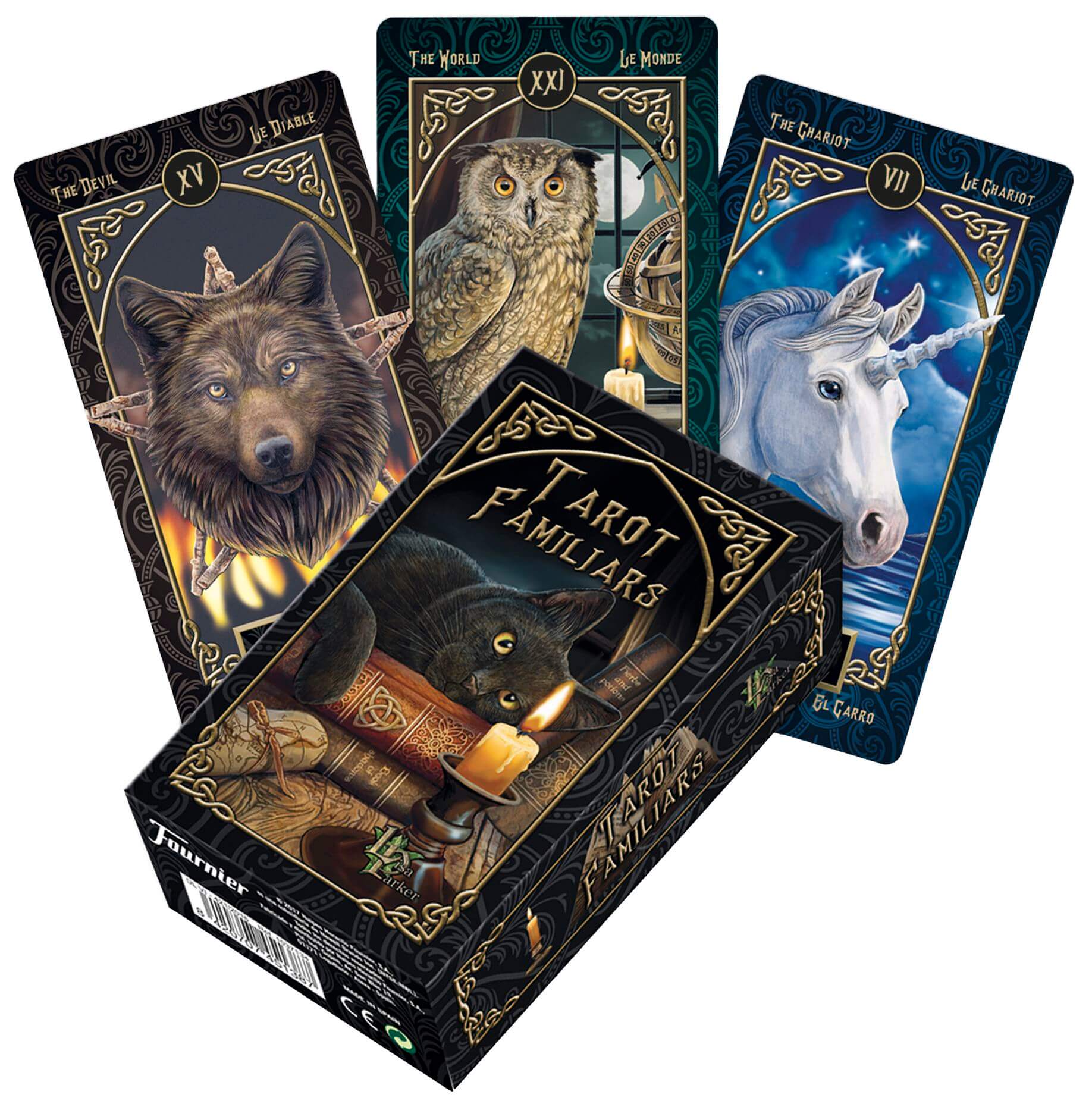 Tarot kaarten Familiars, Fournier