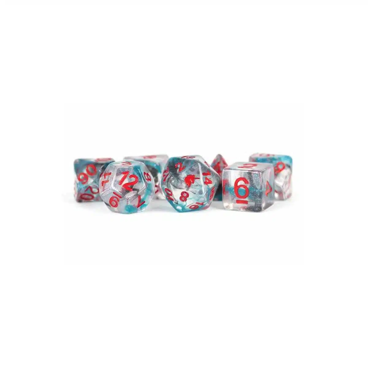 Unicorn: Battle Wounds - Dice set - 7 stuks