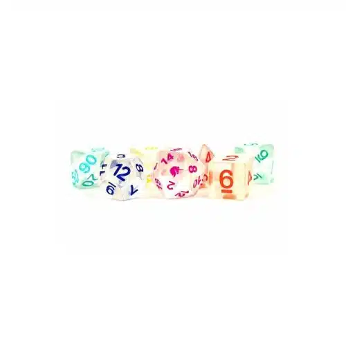 Unicorn: Rainbow Ice - Dice set - 7 stuks