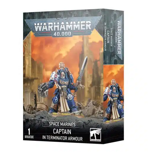 Captain in Terminator armor - Space Marines