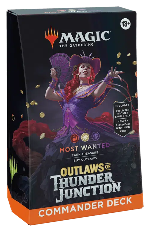 PRE-ORDER Most Wanted Commander Deck - Outlaws at Thunder Junction