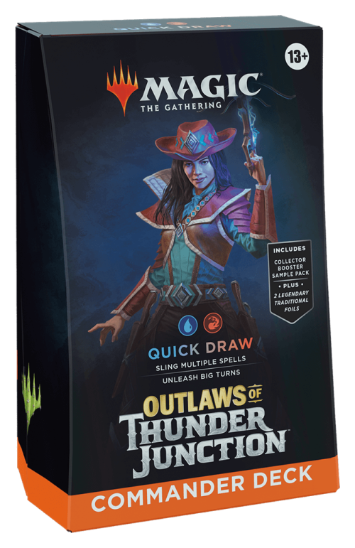 PRE-ORDER Quick Draw Commander Deck - Outlaws at Thunder Junction