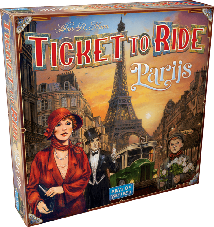 PRE-ORDER Ticket to Ride - Parijs