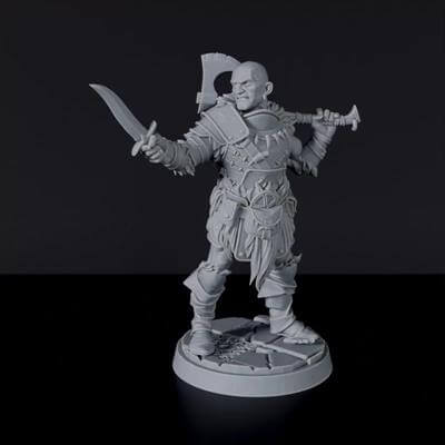 Axe and Fist - Unpainted Miniatures
