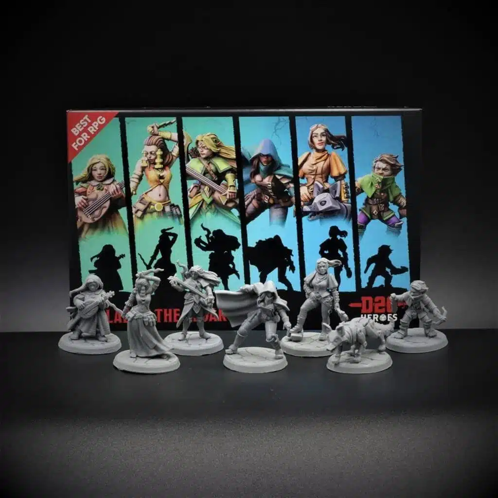 Ballad of the Cloak - Unpainted Miniatures