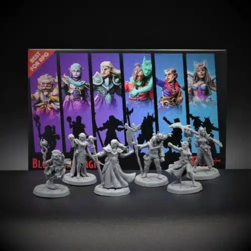 Blood and Magic - Unpainted Miniatures