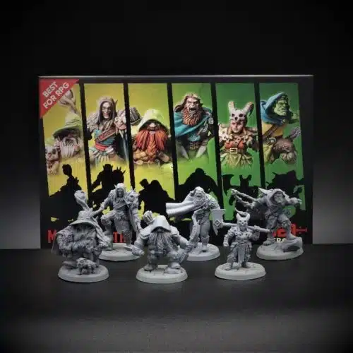 Masters of the Hunt - Unpainted Miniatures