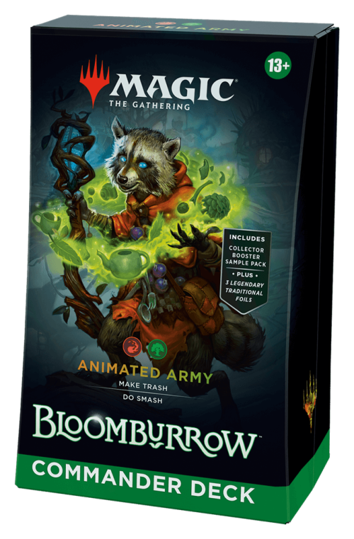 PRE-ORDER Animated Army Commander Deck - Bloomburrow