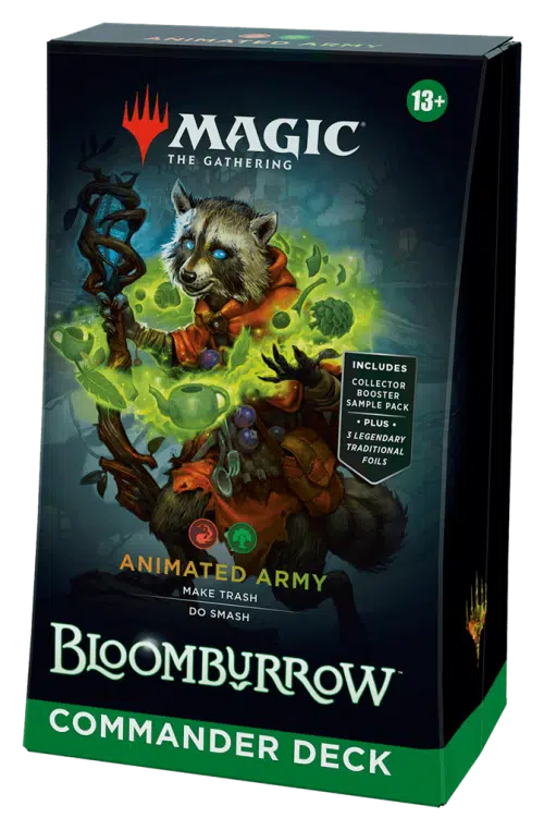 PRE-ORDER Animated Army Commander Deck - Bloomburrow