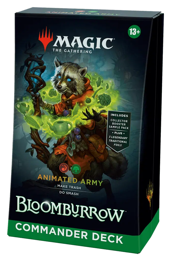 PRE-ORDER Animated Army Commander Deck - Bloomburrow