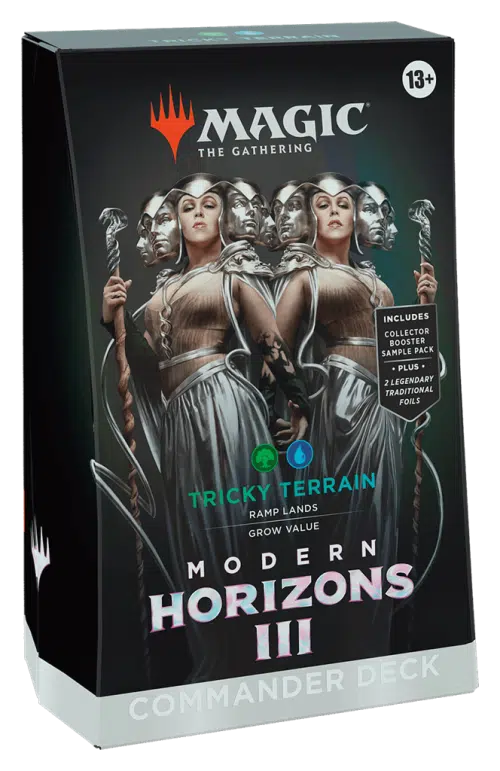 PRE-ORDER Tricky Terrain Commander Deck - Modern Horizons 3