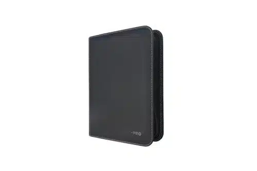 Black - Toploader Zippered 4-Pocket Premium Pro-Binder