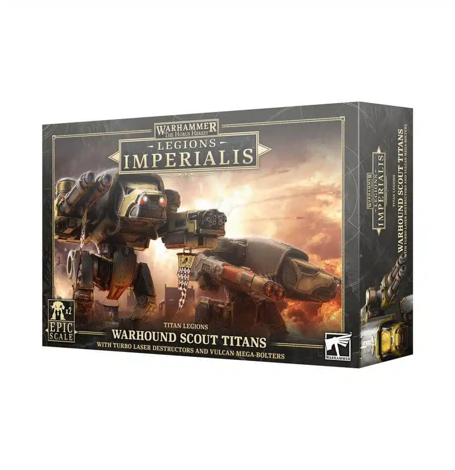 PRE-ORDER Warhound Scout Titans - Titan Legions