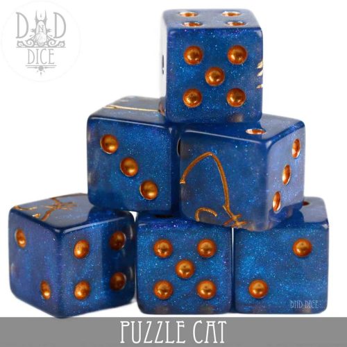 Puzzle Cat - 6D6 Dice