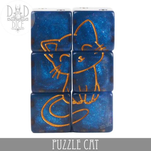 Puzzle Cat - 6D6 Dice