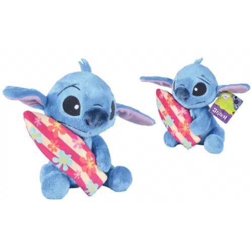 Stitch with surfboard - 25cm Disney plush