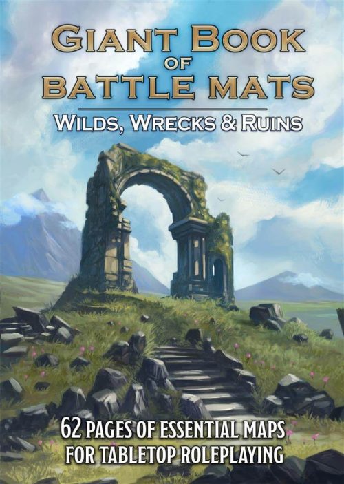 Wilds, Wrecks & Ruins - Giant Book of Battle Mats