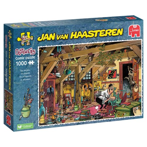 De Vrijgezel - Oldtimers - Jan van Haasteren - 1000 stukken puzzel