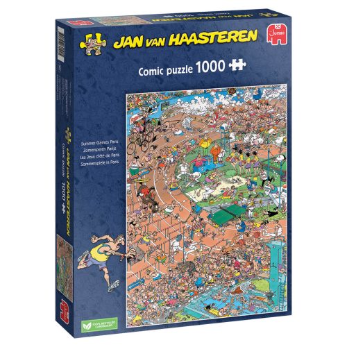 PRE-ORDER Zomerspelen Parijs - Jan van Haasteren - 1000 stukken puzzel
