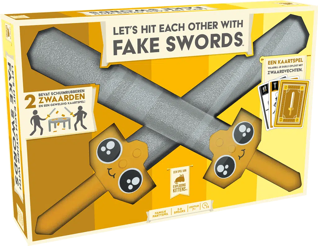 Let's Hit Each Other With Fake Swords