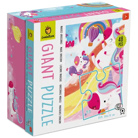 Magische Eenhoorn - Giant Puzzel - 48 stukken