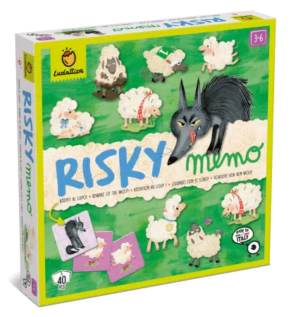 Pas op voor de Wolf! - Risky Domino