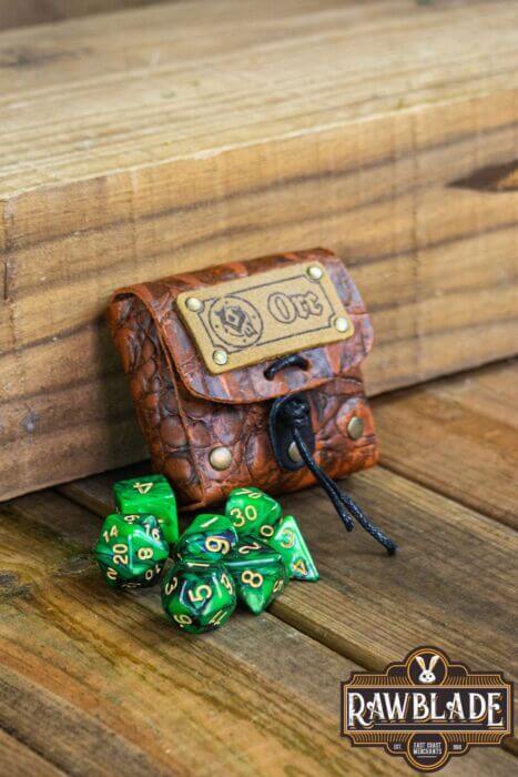 Orc - Dice Set With Bag - Rawblade