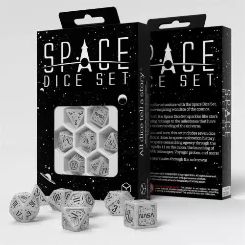 Apollo Space Dice Set - 7 stuks