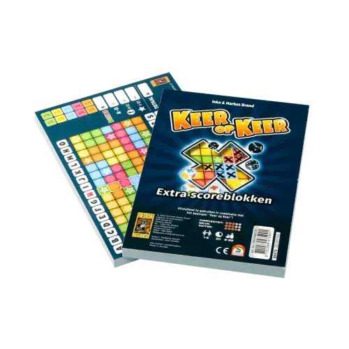 Extra Scoreblokken - Keer op Keer