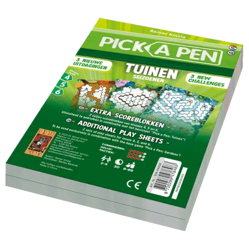Seizoenen Scoreblokken - Pick A Pen - Tuinen
