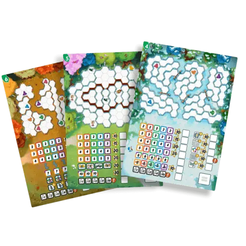 Seizoenen Scoreblokken - Pick A Pen - Tuinen