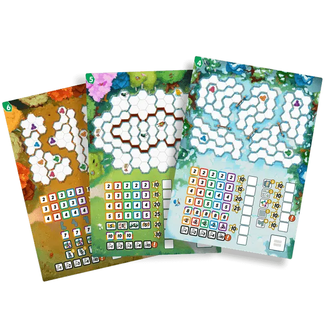 Seizoenen Scoreblokken - Pick A Pen - Tuinen