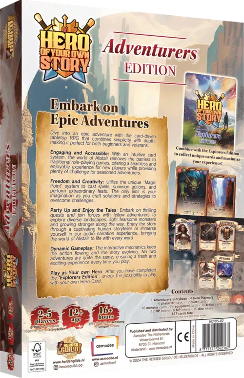 Hero of your own Story: Adventures Edition