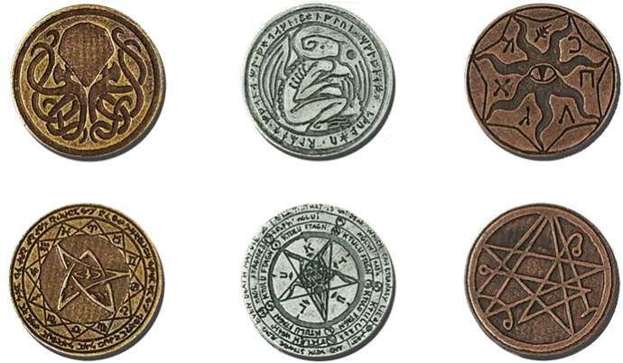 Cthulhu coin set - Legendary Metal Coins