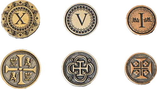 Medieval coin set - Legendary Metal Coins