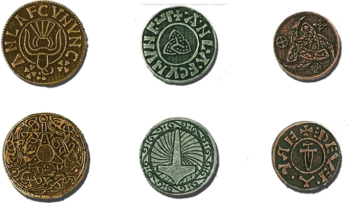 Viking coin set - Legendary Metal Coins