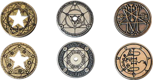 Wizard coin set - Legendary Metal Coins