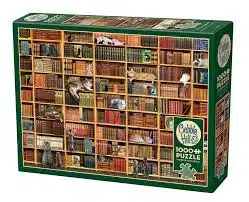 The Cat Library - 1000 Stukken Puzzel